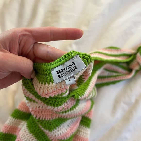 Beginning boutique halter dress - Picture 3 of 4